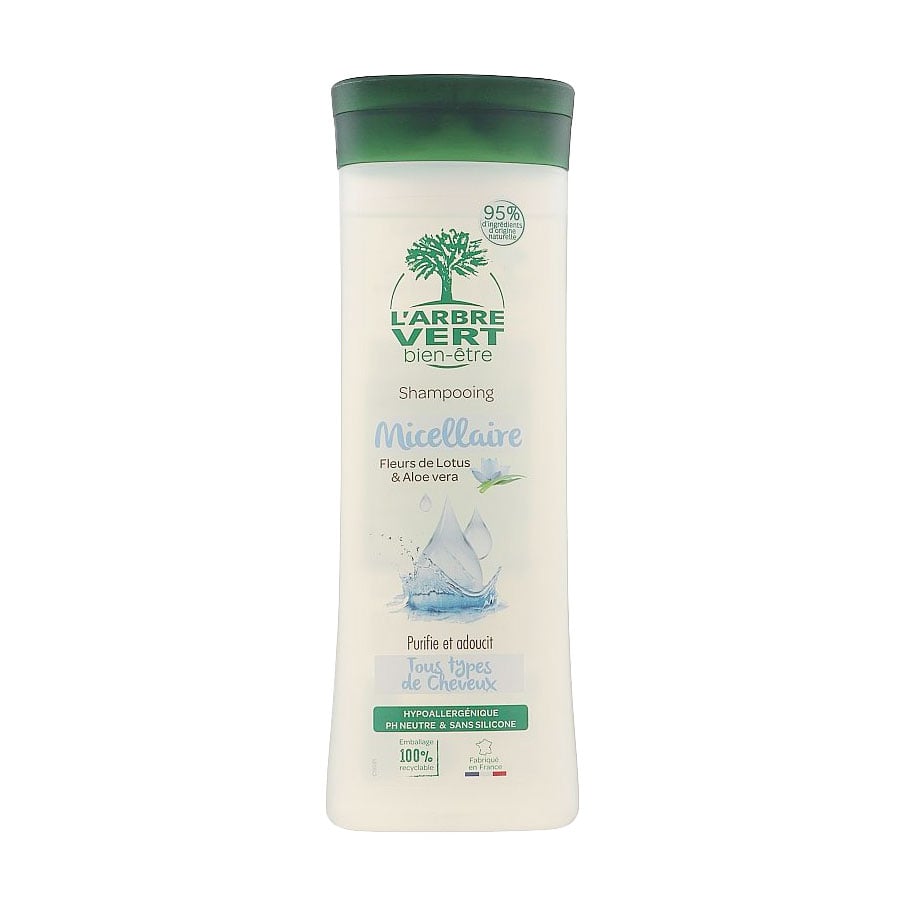 Уцінка! Міцелярний шампунь для волосся L'Arbre Vert Micellar Shampoo, 250 мл